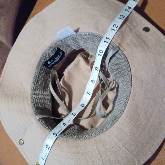 🏍Beige Wide Brim Hat SeaWorld - Picture 4 of 10